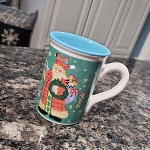 Gibson SANTA Coffee Mug Festive Holiday Fun